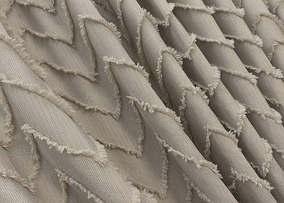 Шторна тканина Льон Букле. Колір тауп. Код 1809ш