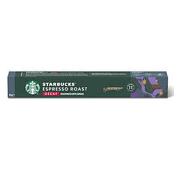 Nespresso капсули Starbucks Espresso Roast Decaf 11 США Старбакс Без кофеїну