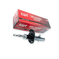 Амортизатор передній Peugeot 207 06- лівий L (HART)