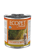 Farmina (Фарміна) Ecopet Natural Dog Курка та рис вологий корм для собак усіх порід 300 г. х 6 шт.
