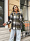 Модна жіноча картата подовжена флісова базова тепла сорочка в клітку осіння кофта на блискавці фліс, фото 10
