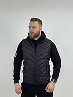 Жилет ULTIMATUM Shield Чорний тепла тактична безрукавка для військових, охорони та активного відпочинку