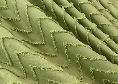 Шторна тканина Льон Букле. Колір оливковий. Код 1805ш