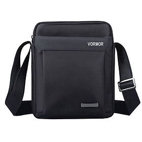 Сумка чоловіча через плече Барсетка месенджер Чорна