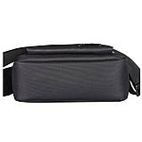 Сумка чоловіча через плече Барсетка месенджер Чорна, фото 9