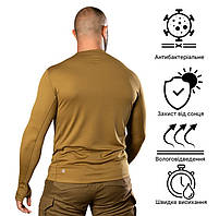 Лонгслів Сamotec Chiton 2.0 CoolPass Antistatic Койот 7103, фото 2