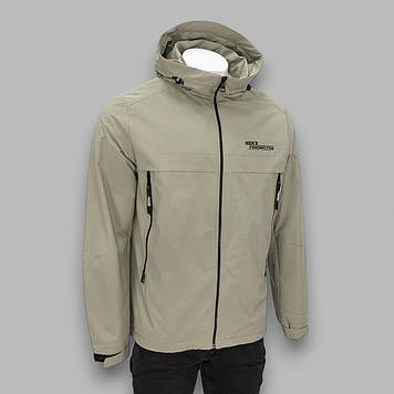 Куртка чоловіча ZERO FROZEN (міжсезонна) ZF50488 Бежева 100% поліестер. Утеплювач: тінсулейт 48(Р)