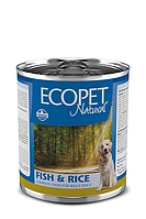 Farmina (Фарміна) Ecopet Natural Dog Риба та рис вологий корм для собак усіх порід 300 г. х 6 шт.
