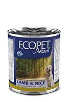 Farmina (Фарміна) Ecopet Natural Dog Ягня й рис вологий корм для собак усіх порід 300 г. х 6 шт.