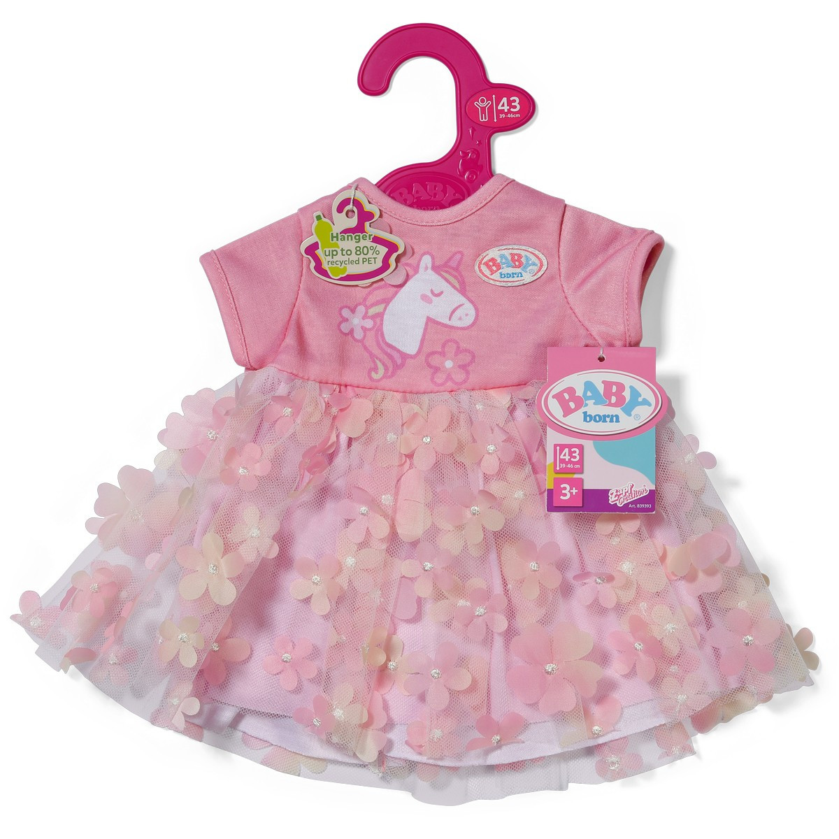 Одяг для ляльки Baby Born - Сукня Квіткові мрії (43 см) 839393, фото 1