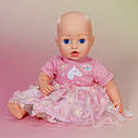 Одяг для ляльки Baby Born - Сукня Квіткові мрії (43 см) 839393, фото 4