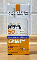La Roche-Posay Anthelios UVMUNE 400 SPF 50+ | Флюїд проти пігментації | Захист від UVA/UVB | Для чутливої шкіри | 50 мл
