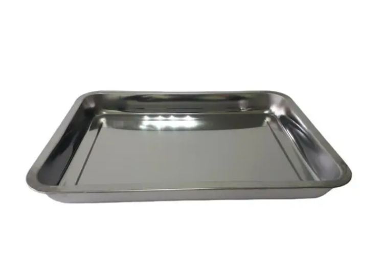 Деко для випікання з нержавіючої сталі прямокутне Форма деко для запікання в духовці глибока 39*29cm H 4cm