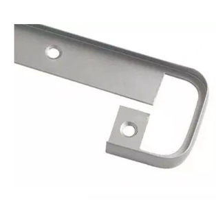 Стик стільниці прямий 38мм  Р=6 срібло, фото 1