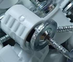 Магніт Metalimpex врізний: Ø12мм L=11,5мм, сила 2-3 кг білий+відповідна забивна Ø2,4мм частина, фото 1