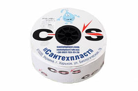 Крапельна стрічка COS 1616-30см 500м САНТЕХПЛАСТ