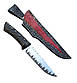 Ніж туристичний Розкол сталь ламінат Rex-121 Gorillas BBQ KN207, фото 2