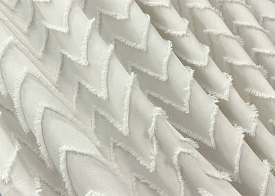 Шторна тканина Льон Букле. Колір молочний. Код 1815ш