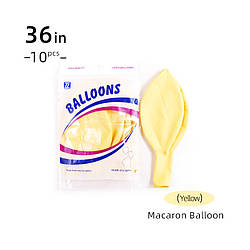 Повітряні латексні кулі кольору 041 малиновий 18 дюймів