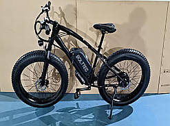 Електровелосипед Е-KAM з амортизатором (1000 Вт; 19 А·год; 48 В) чорний