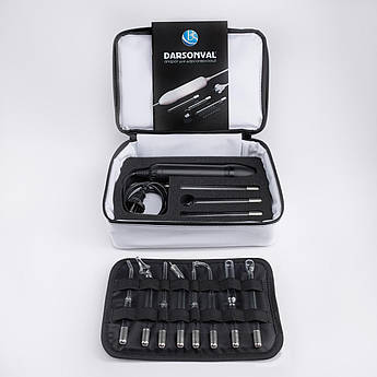 Дарсонваль BactoSfera "DARSONVAL Black" з сумкою і електродами 11 шт., 5203