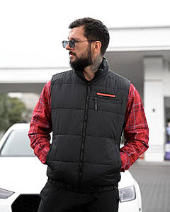 Чоловіча жилетка Ate black РП7441