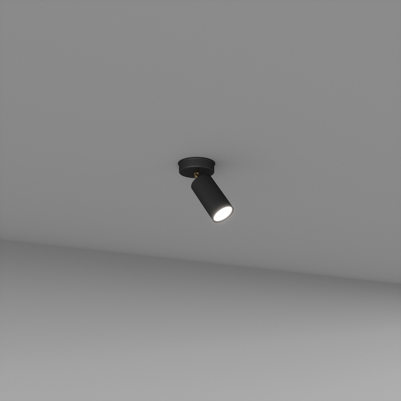 Спот на 1 лампу чорний SV0013-1 BK, фото 1