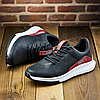 Чоловічі шкіряні кросівки (натуральна шкіра) чорні демісезонні для чоловіків на весну осінь, розміри 40-45, фото 3