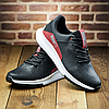 Чоловічі шкіряні кросівки (натуральна шкіра) чорні демісезонні для чоловіків на весну осінь, розміри 40-45, фото 7