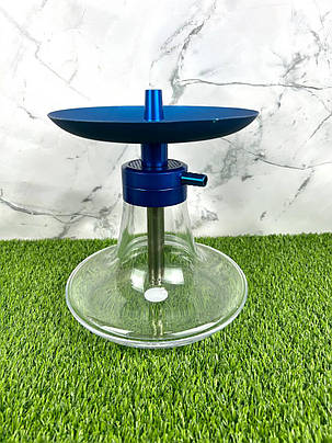 Кальян Mr.Eds E42 Big Boss Camper Travel Blue – стильний та компактний кальян для будь-яких умов, фото 1