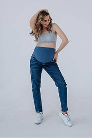 Джинси бойфренди для вагітних 42000 сині