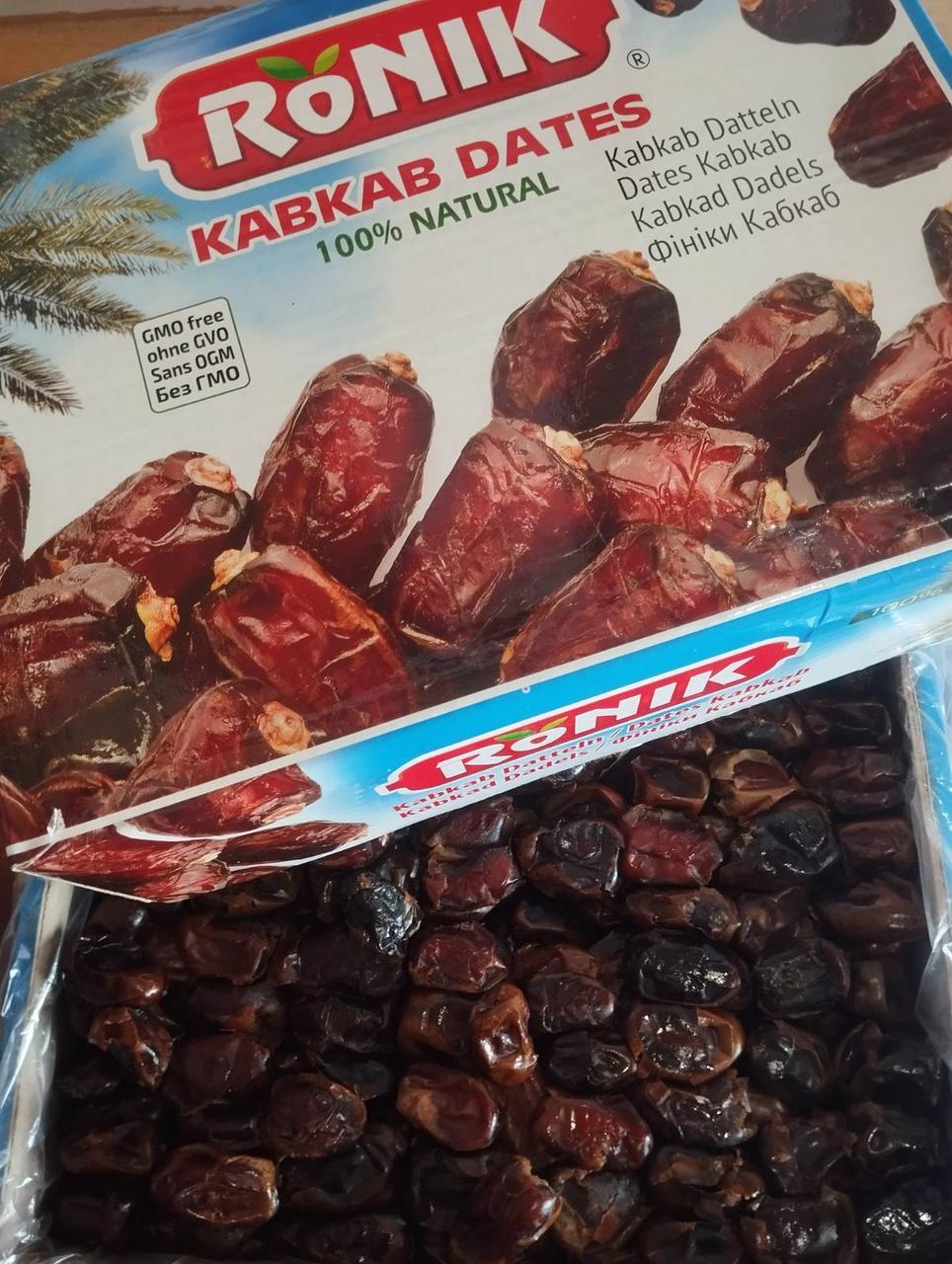 Фініки темні Каб Каб вагові в ящику 5кг