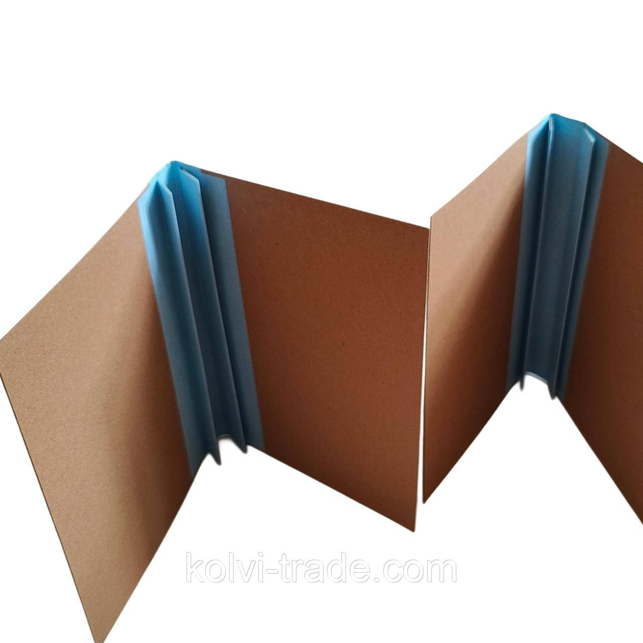 Архівна папка КОЛВІ 320х230мм з планками для підшивання  коленкор 30 мм без титульної сторінки  А4