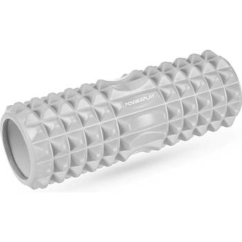 Масажний ролик (роллер) PowerPlay 4405 EVA Massage Roller Сірий (33x12см.)