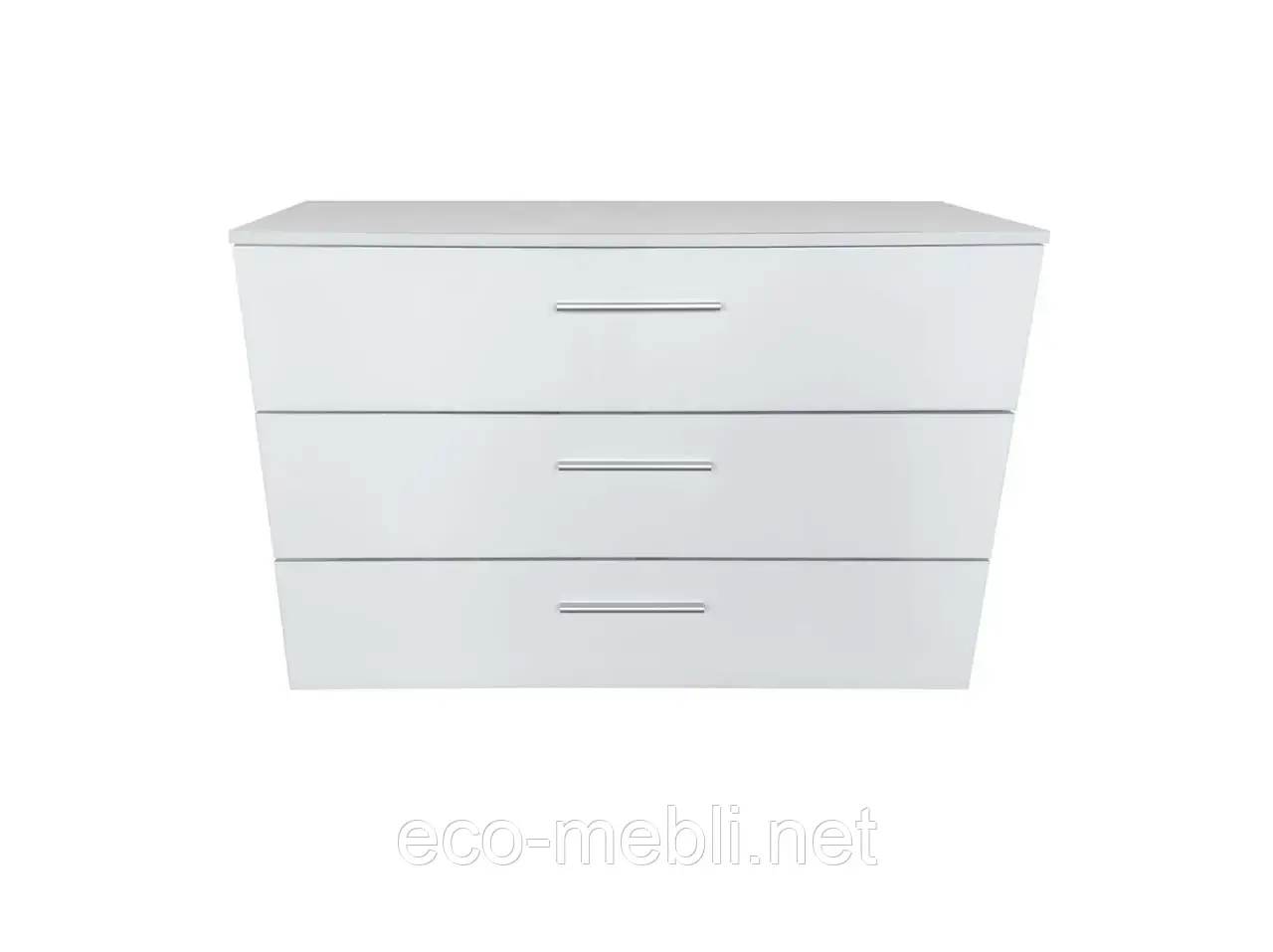 Комод Merry 3Ш в спальню,вітальню,дитячу Embawood білий, фото 1