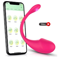 Смарт вибратор женский для пар Вибро яйцо безпроводное с приложением для управления от телефона смартфона