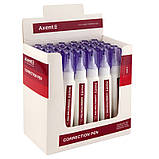 Коректор - ручка 8 мл з металевим накінечником Axent 7002-А, фото 2