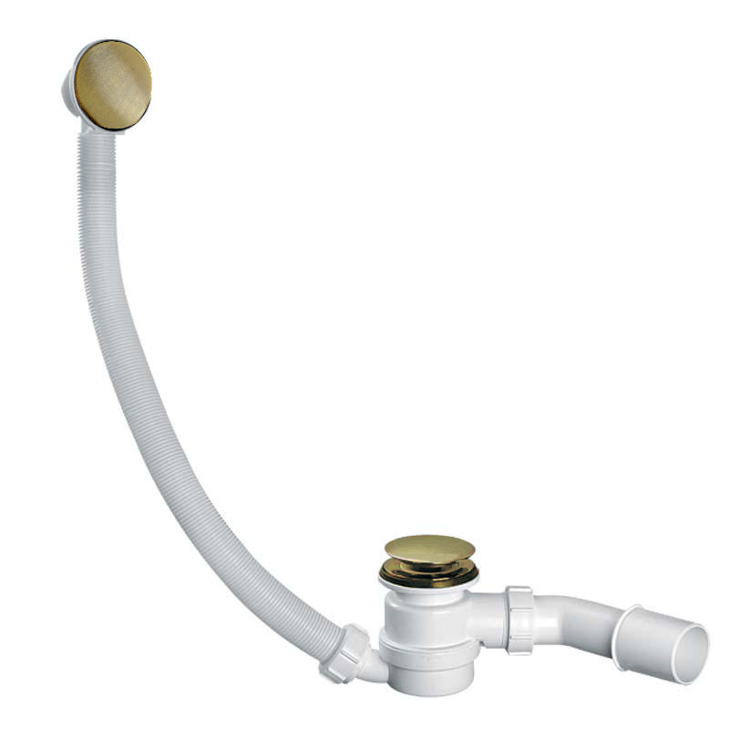 Сифон автомат для ванн McAlpine HC2600CLAB злив/перелив