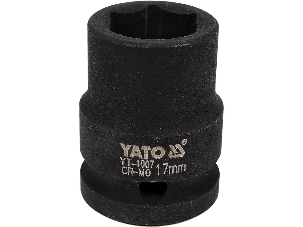 Головка торцева ударна 6-гранна 1/2" YATO 17 ммх39м YT-1007