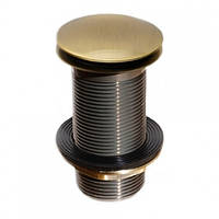 Корок "клік-клак" для умивальника без переливу 5/4 "Коричневий" CWU60-АВ