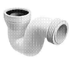 Коліно для унітазу, 120 мм х 4" HC43