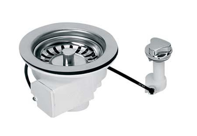 Злив для кухонної мийки автомат PUS113-CP 11/2