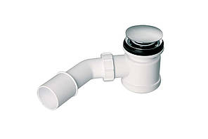 Сифон для піддона "клік-клак" хром HC26CLCP