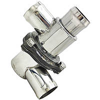 Виносний Корпус термостату  для Москвич (нержавіюча сталь)