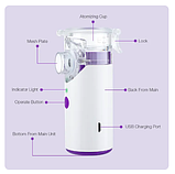 Інгалятор MESH Nebulizer MY123 НЕБУЛАЙЗЕР, фото 3