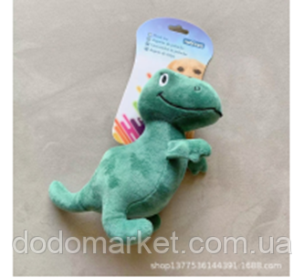 М'яка іграшка для собак Діно 28 см, фото 1