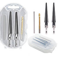 2 конусні розгортки 3-13 мм та 5-16 мм + свердло 6 мм + 2 направляючих стриженя