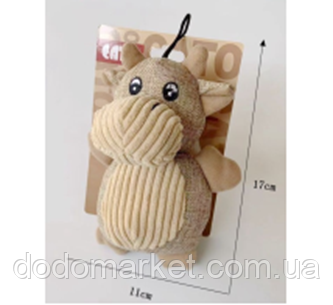 М'яка іграшка для собак Корова, фото 1