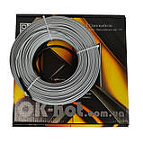 37.5 М 633 Вт (2.8 - 3.8 - 4.7 м²) Нагрівальний кабель OK-HOT 17 Вт/м Тепла підлога електрична, фото 2