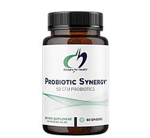 Designs for Health Probiotic Synergy / Пробіотик 5 млрд КУО 8 штамів 60 таблеток